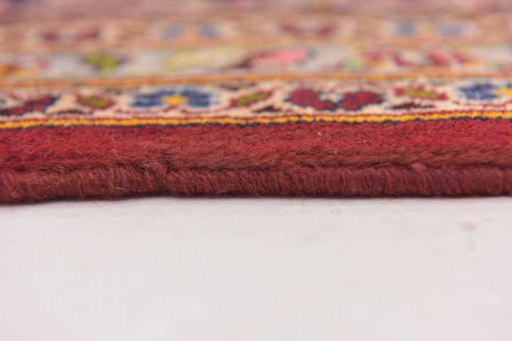 9' 7 x 13' 8 Hand Knotted Kashan Persian Wool Rug