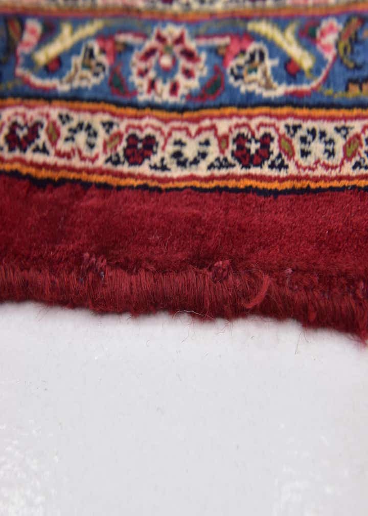 9' 9 x 12' 8 Hand Knotted Kashan Persian Wool Rug
