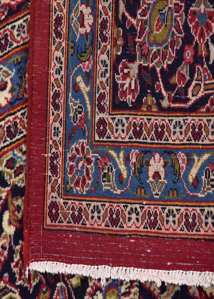 9' 9 x 12' 8 Hand Knotted Kashan Persian Wool Rug