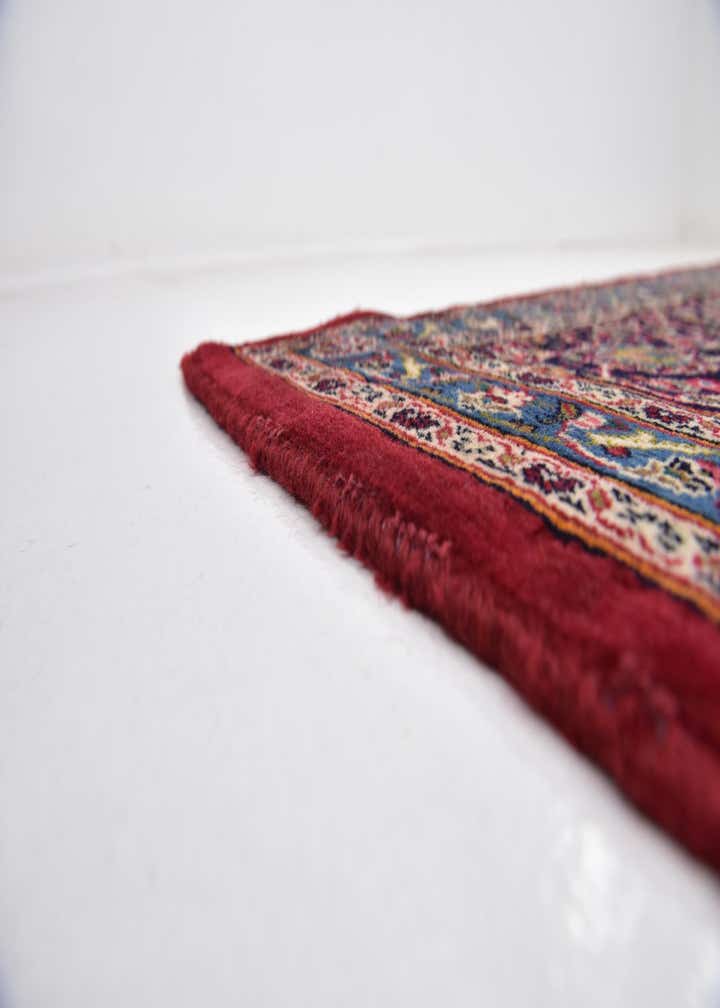 9' 9 x 12' 8 Hand Knotted Kashan Persian Wool Rug