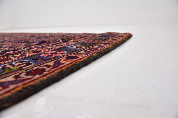 9' 6 x 13' 4 Hand Knotted Kashan Persian Wool Rug