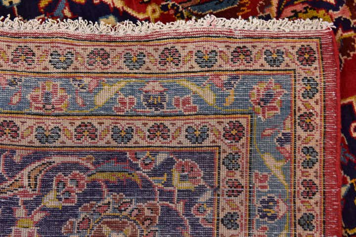 290cm x 405cm Hand Knotted Kashan Persian Wool Rug