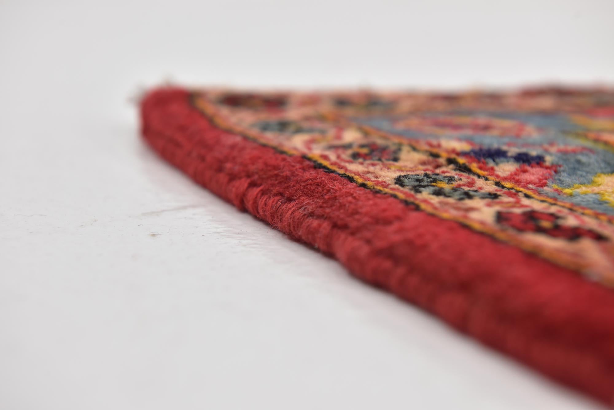 290cm x 405cm Hand Knotted Kashan Persian Wool Rug