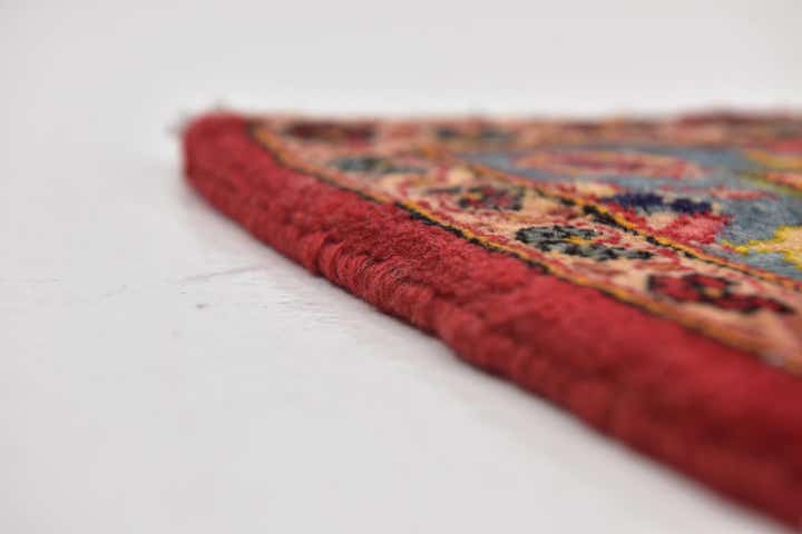 290cm x 405cm Hand Knotted Kashan Persian Wool Rug