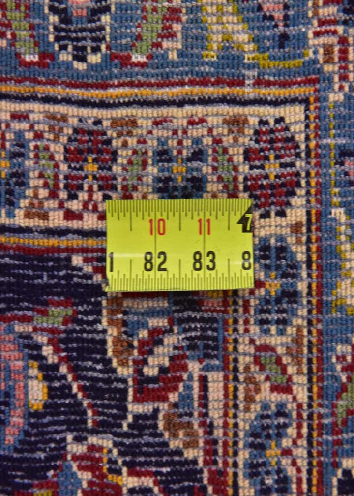 9' 9 x 12' 7 Hand Knotted Kashan Persian Wool Rug