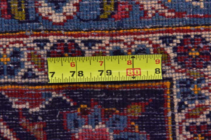 9' 6 x 12' 9 Hand Knotted Kashan Persian Wool Rug