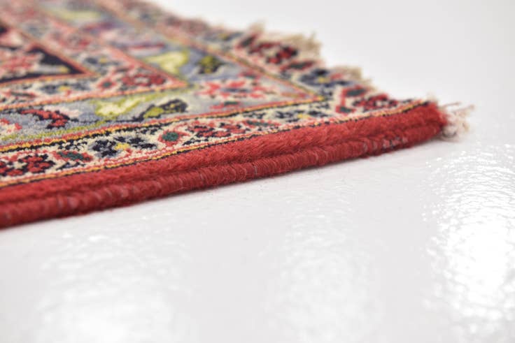 Detail image of 10' x 12' 10 Hand Knotted Kashan Persian Wool Rug