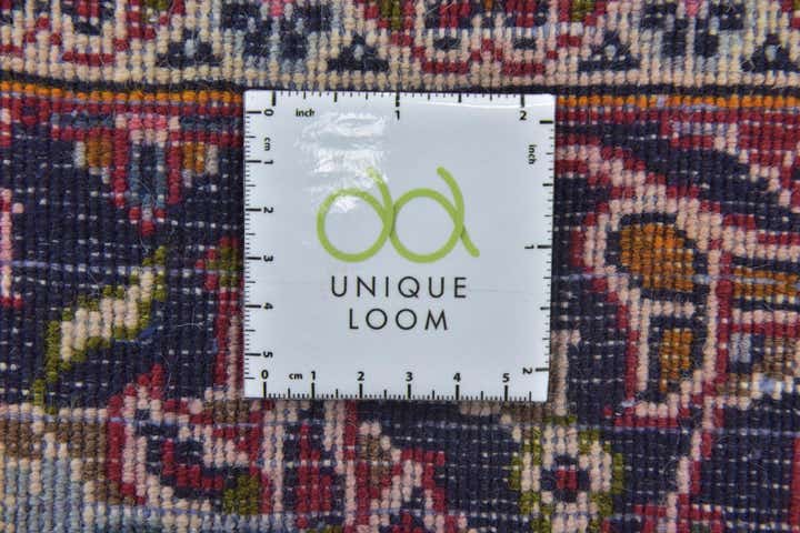 9' 8 x 12' 4 Hand Knotted Kashan Persian Wool Rug