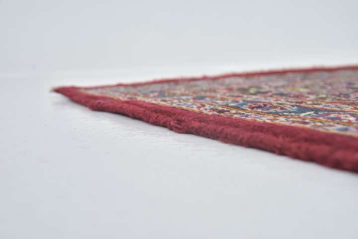 9' 8 x 12' 4 Hand Knotted Kashan Persian Wool Rug