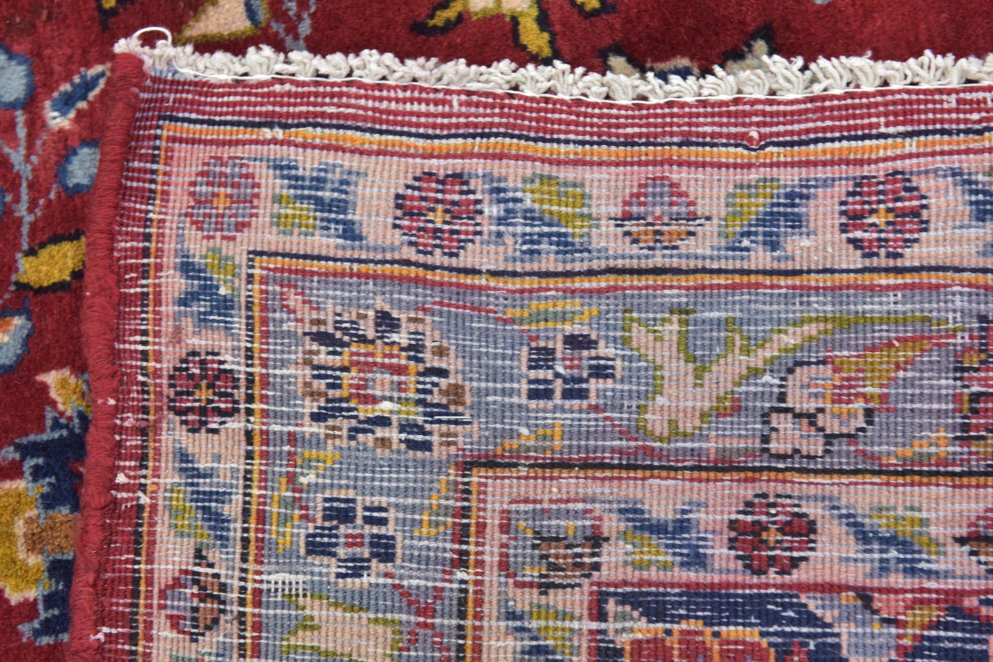 295cm x 385cm anudado a mano Kashan Alfombra Persa Lana