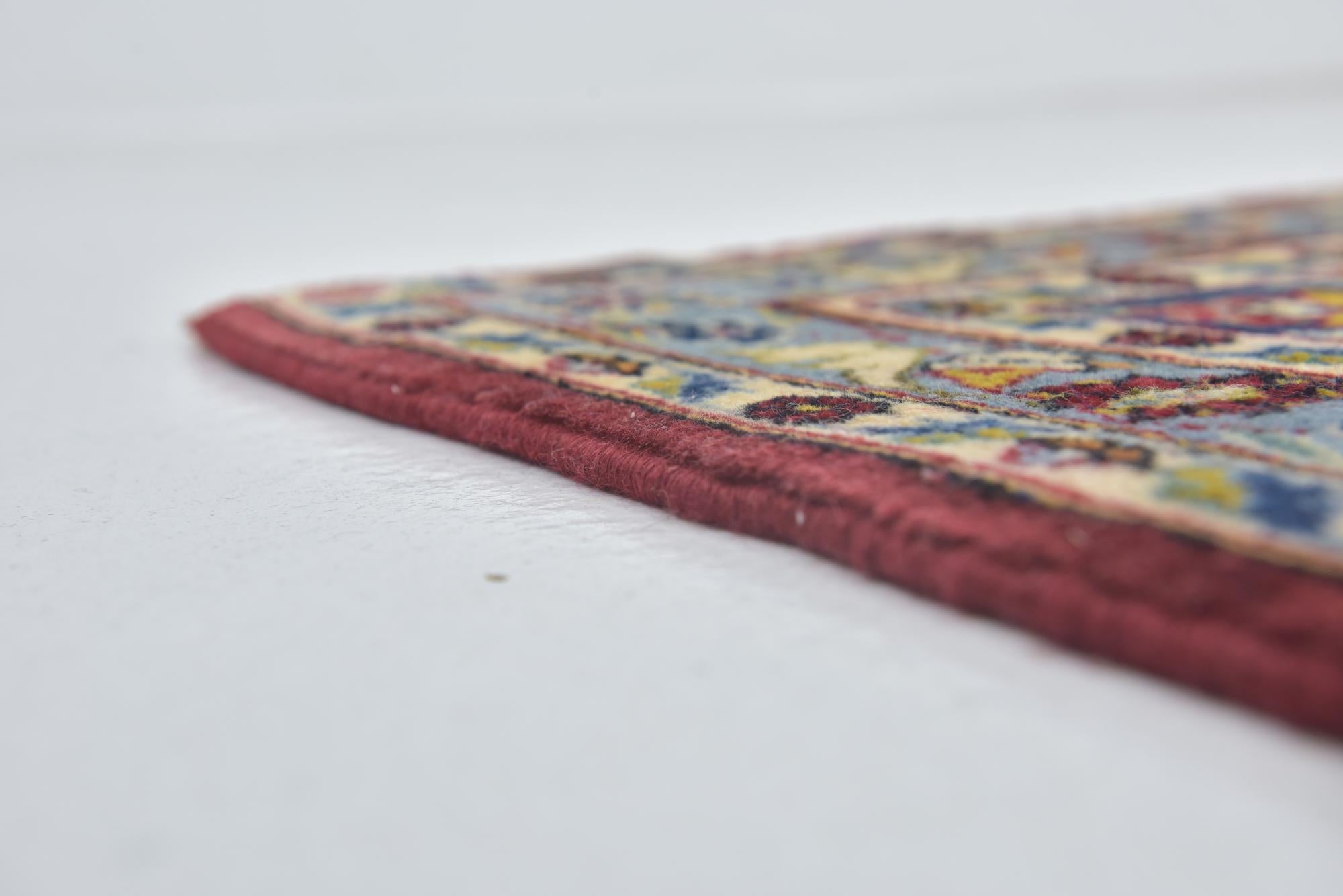 295cm x 385cm anudado a mano Kashan Alfombra Persa Lana