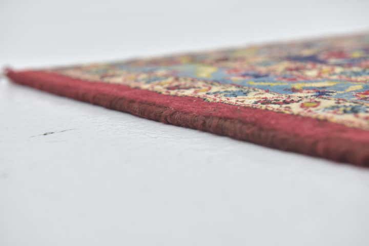9' 10 x 12' 9 Hand Knotted Kashan Persian Wool Rug