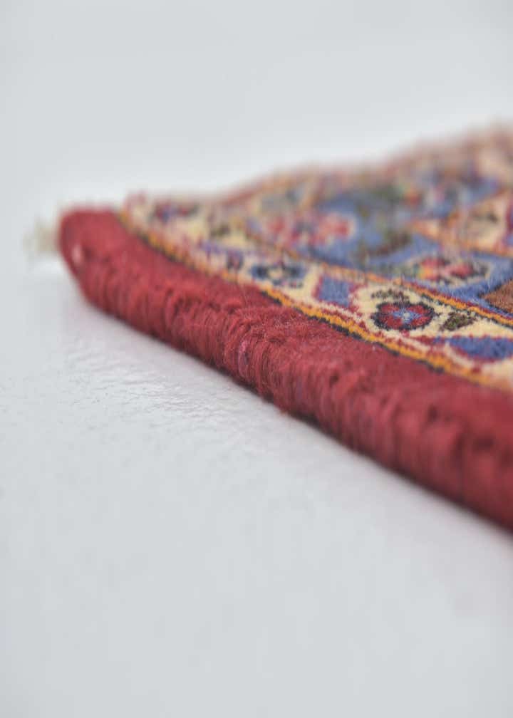 9' 7 x 13' 2 Hand Knotted Kashan Persian Wool Rug
