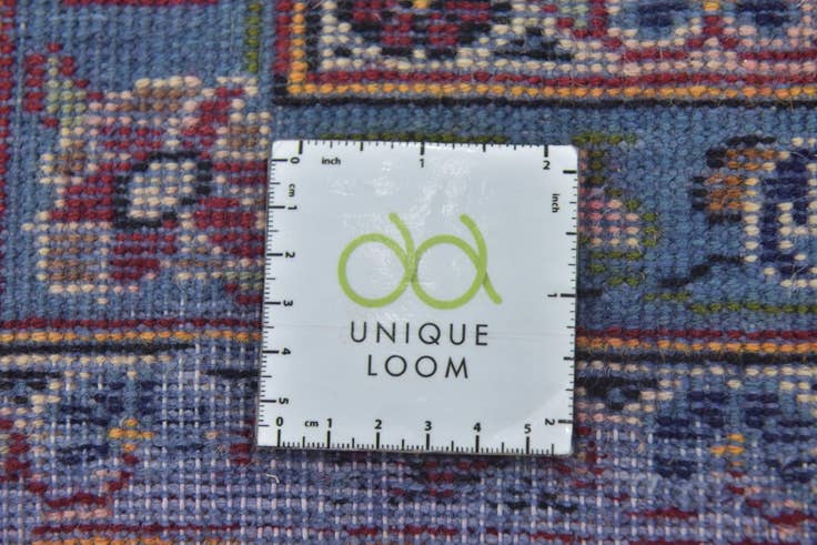 Detail image of 9' 10 x 12' 10 Hand Knotted Kashan Persian Wool Rug