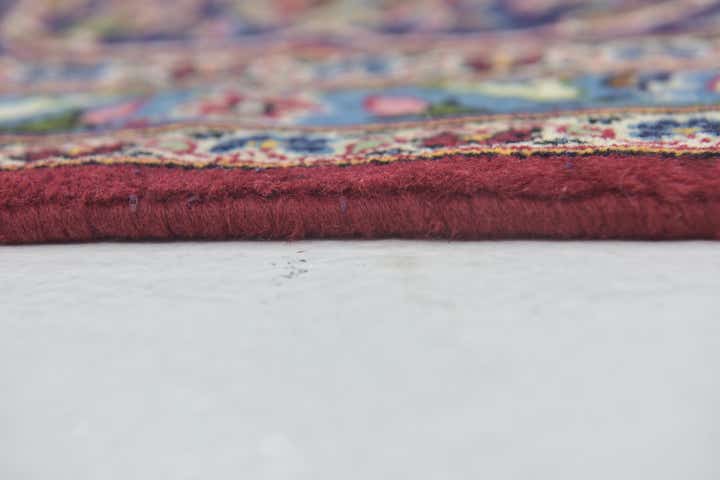 9' 10 x 12' 10 Hand Knotted Kashan Persian Wool Rug