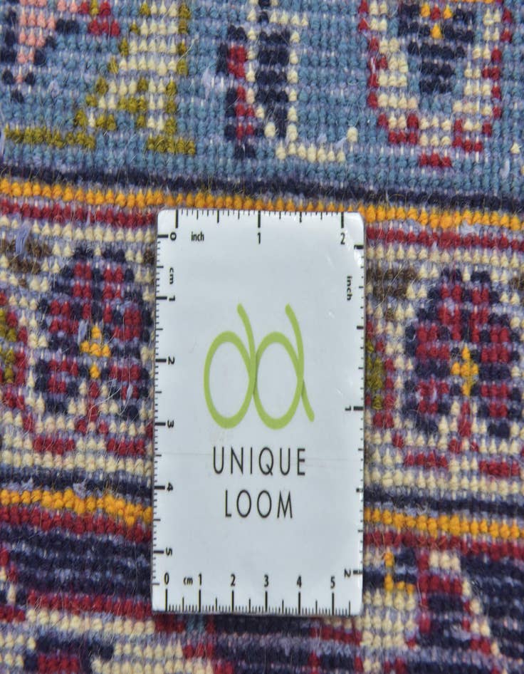 Detail image of 9' 7 x 13' 3 Hand Knotted Kashan Persian Wool Rug