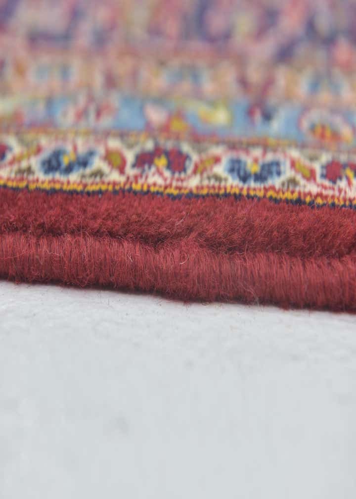 9' 7 x 13' 3 Hand Knotted Kashan Persian Wool Rug