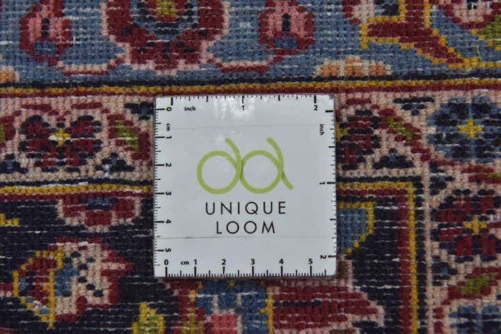 9' 9 x 13' 3 Hand Knotted Kashan Persian Wool Rug