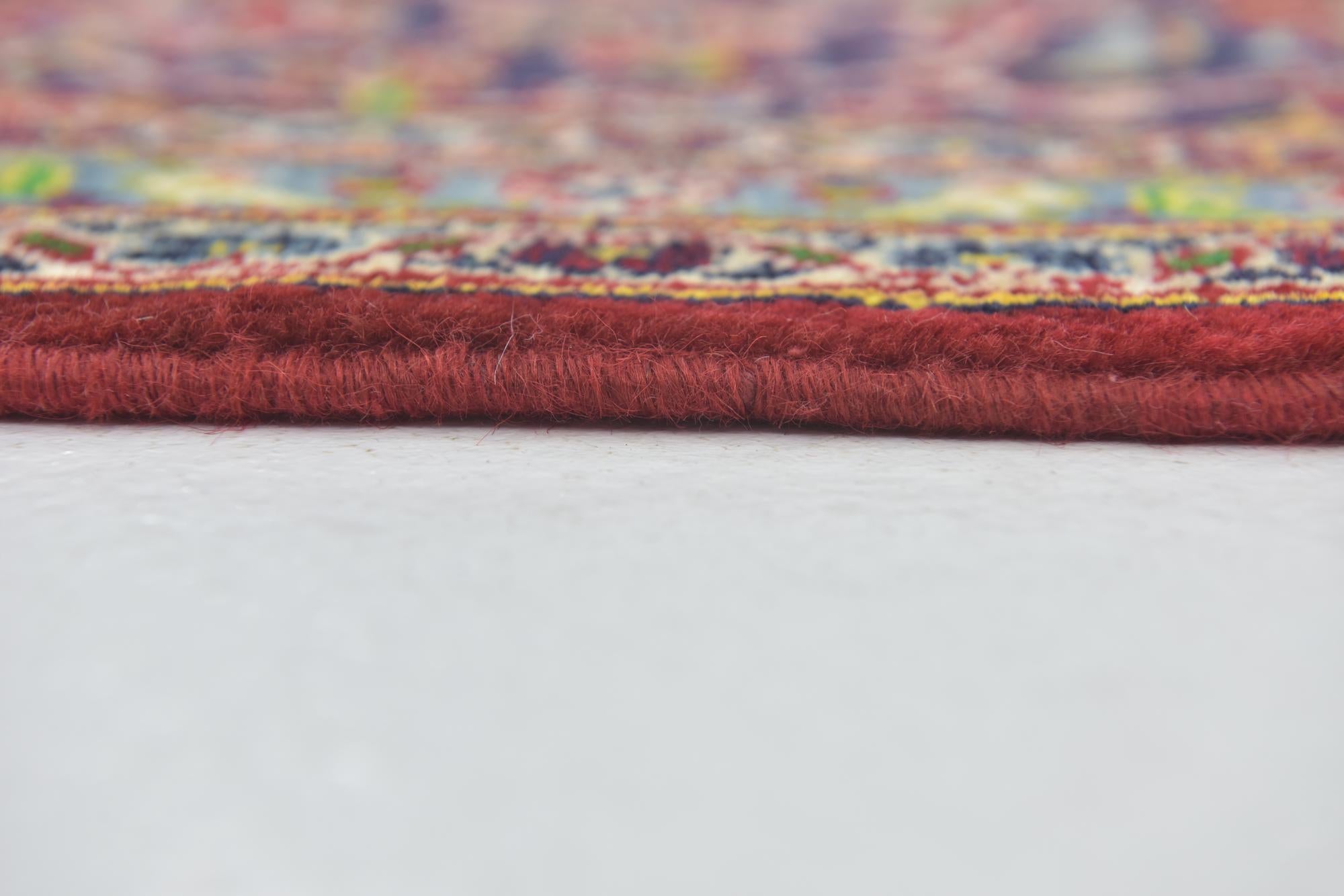 295cm x 405cm Hand Knotted Kashan Persian Wool Rug