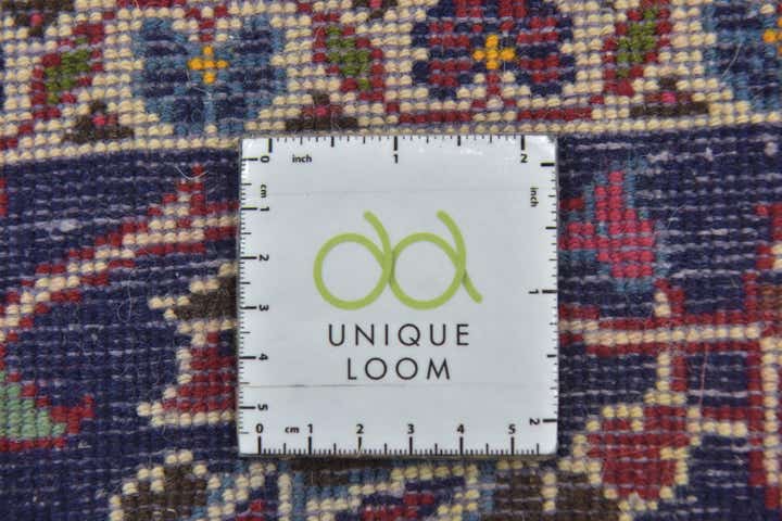 9' 9 x 13' 4 Hand Knotted Kashan Persian Wool Rug