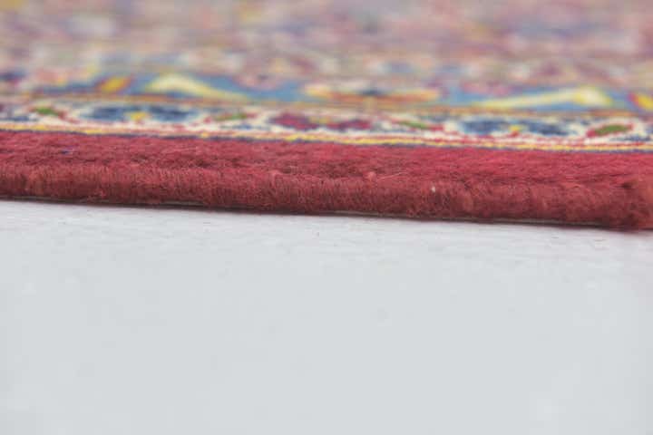 9' 8 x 12' 9 Hand Knotted Kashan Persian Wool Rug