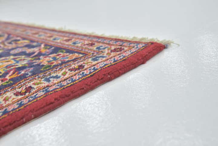 7' 2 x 10' 7 Hand Knotted Kashan Persian Wool Rug