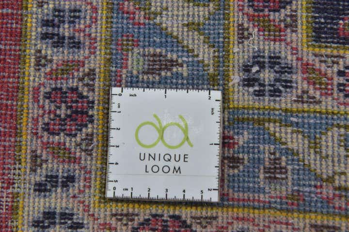 9' 9 x 13' 3 Hand Knotted Kashan Persian Wool Rug