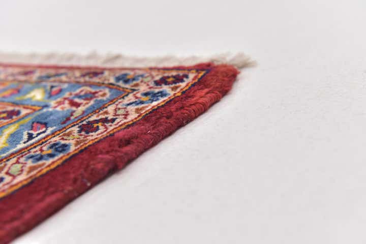 9' 9 x 13' 6 Hand Knotted Kashan Persian Wool Rug