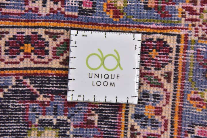 9' 8 x 12' 7 Hand Knotted Kashan Persian Wool Rug