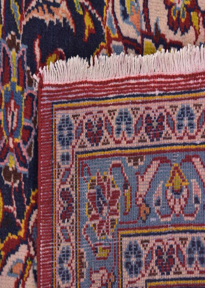 9' 9 x 13' 2 Hand Knotted Kashan Persian Wool Rug