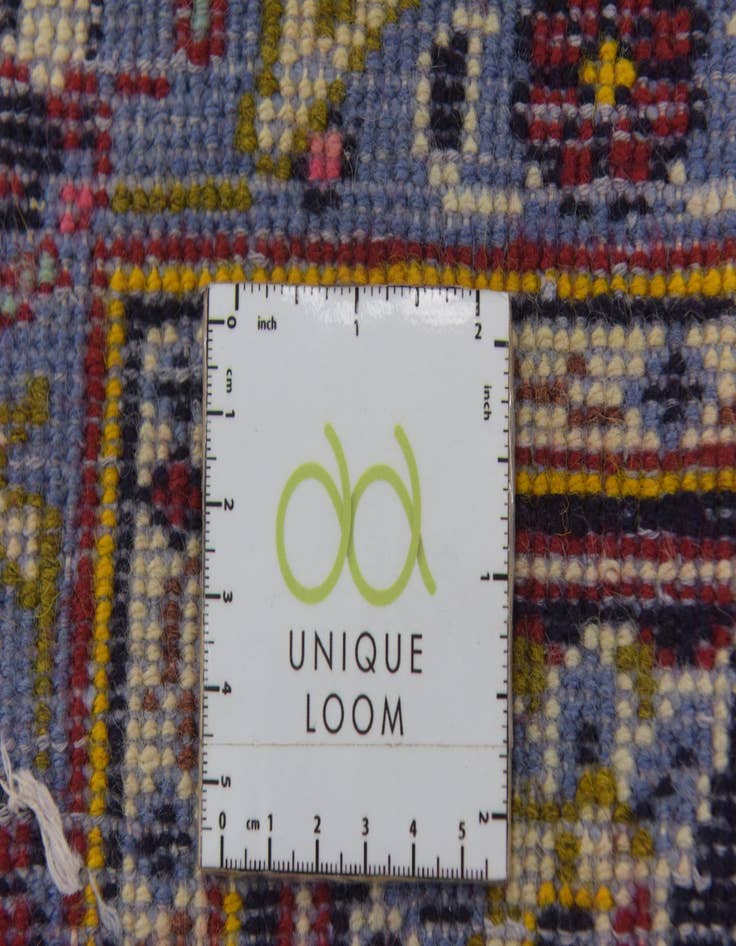 Detail image of 8' 7 x 12' 3  Hand Knotted Kashan Persian Wool Rug