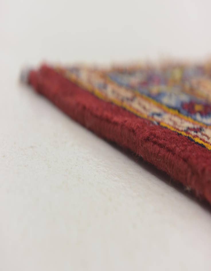 Detail image of 8' 7 x 12' 3  Hand Knotted Kashan Persian Wool Rug