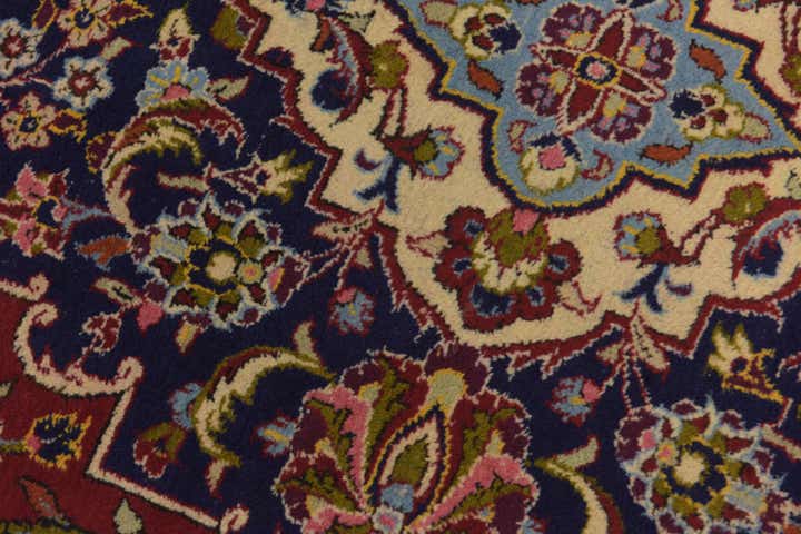 290cm x 430cm anudado a mano Kashan Alfombra Persa Lana