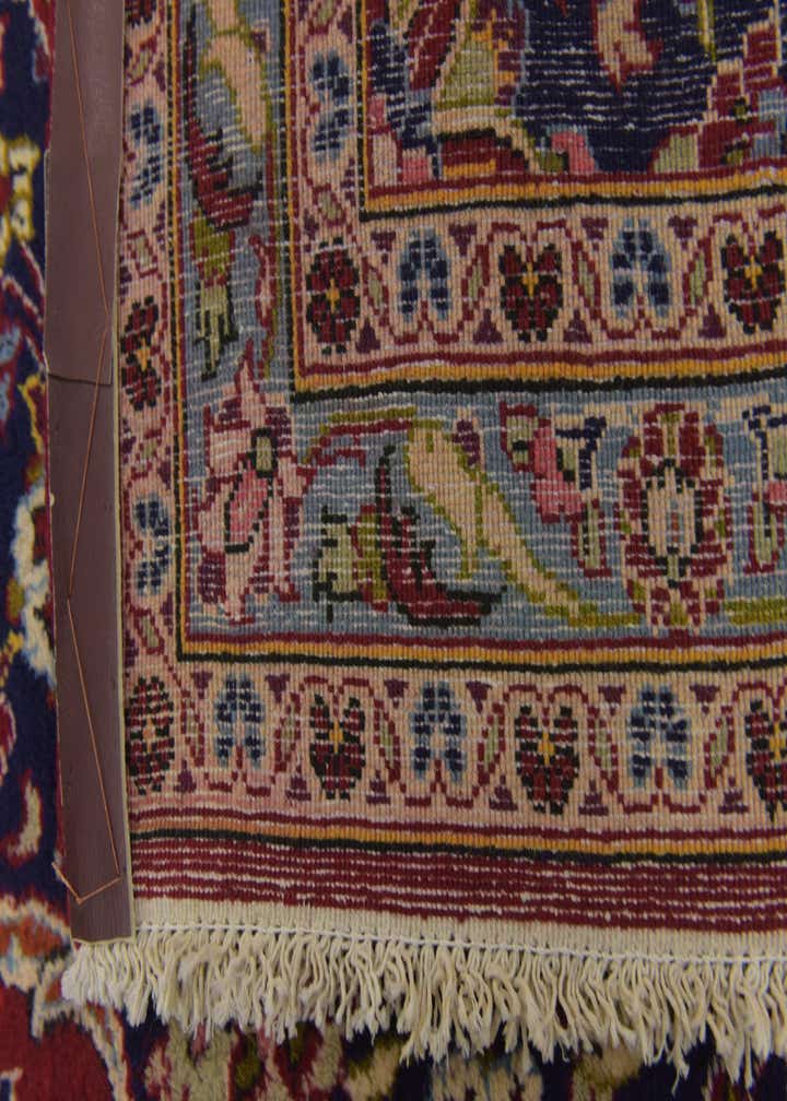 9' 7 x 14' 2 Hand Knotted Kashan Persian Wool Rug