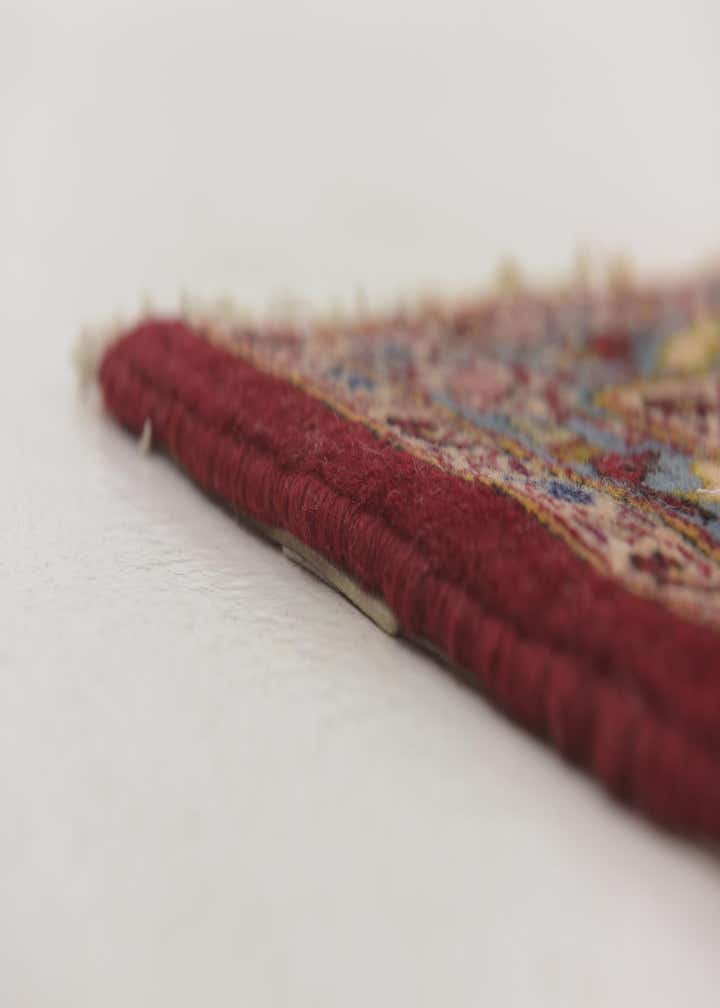 9' 7 x 14' 2 Hand Knotted Kashan Persian Wool Rug