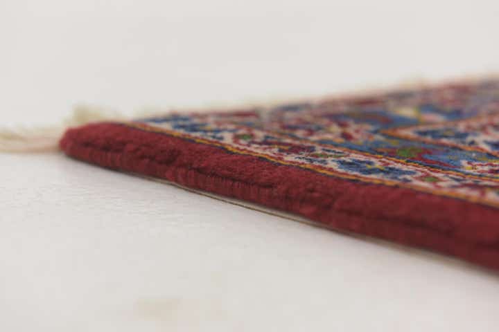 9' 10 x 14' 4 Hand Knotted Kashan Persian Wool Rug
