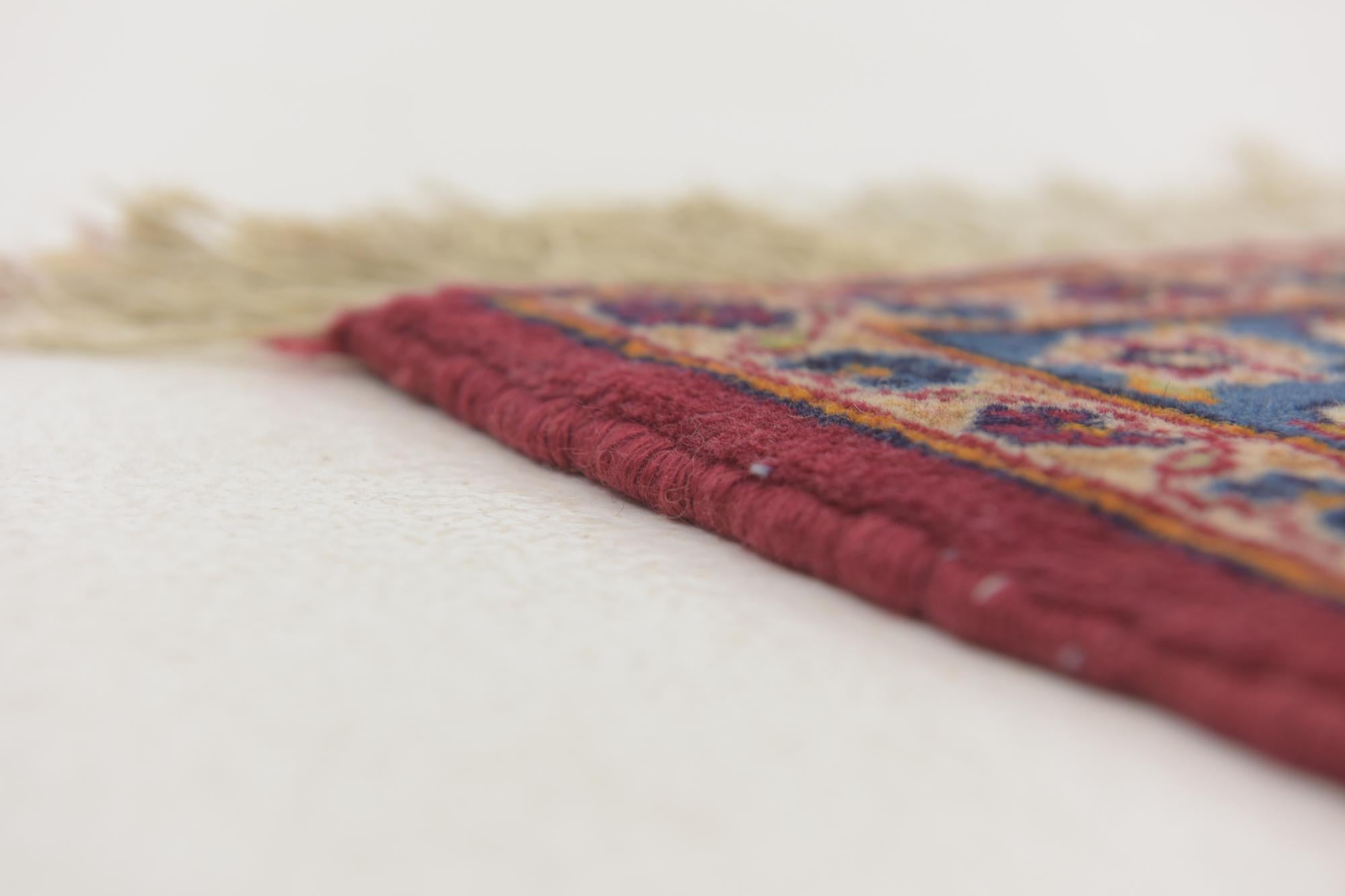 9' 9 x 13' 2 Hand Knotted Kashan Persian Wool Rug