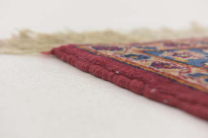 9' 9 x 13' 2 Hand Knotted Kashan Persian Wool Rug