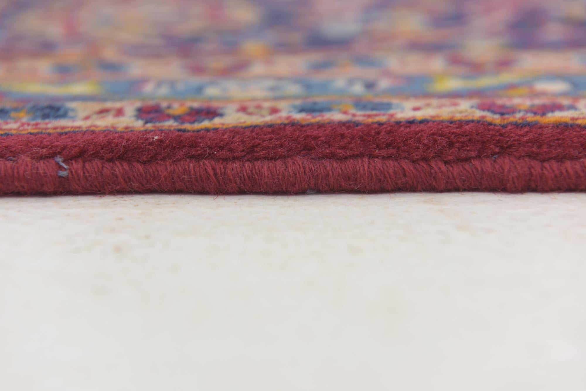 9' 9 x 13' 2 Hand Knotted Kashan Persian Wool Rug