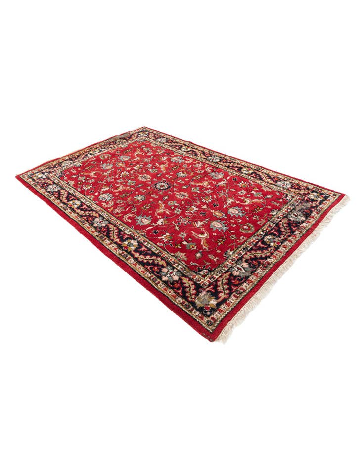 Detail image of 5' 7 x 8' 5 Hand Knotted Kashan Wool Rug