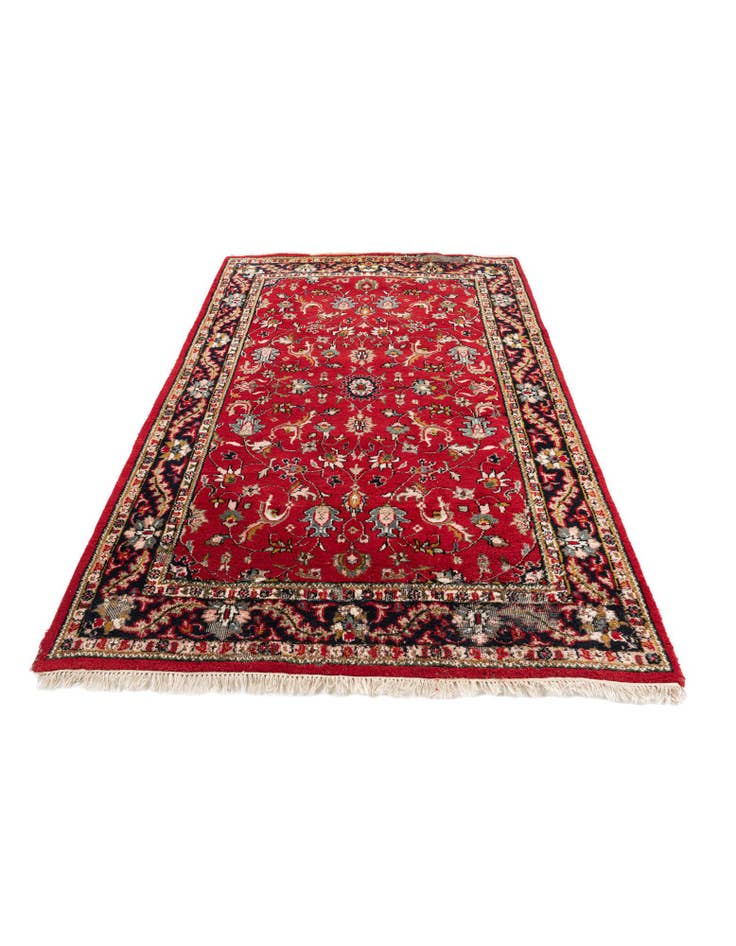 Detail image of 5' 7 x 8' 5  Hand Knotted Kashan Wool Rug