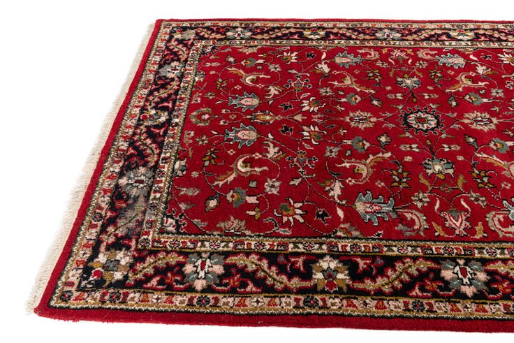 Detail image of 5' 7 x 8' 5 Hand Knotted Kashan Wool Rug