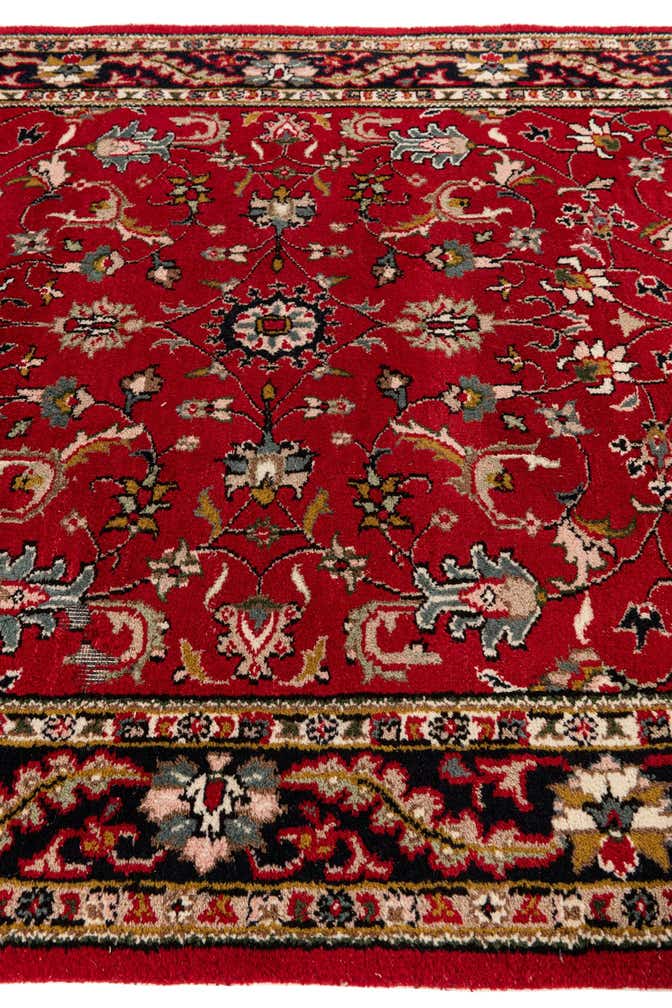 5' 7 x 8' 5 Hand Knotted Kashan Wool Rug