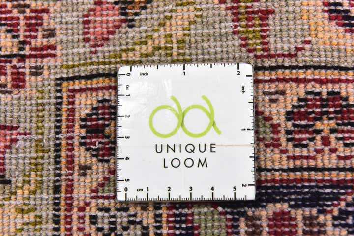 9' 8 x 13' 5 Hand Knotted Kashan Persian Wool Rug