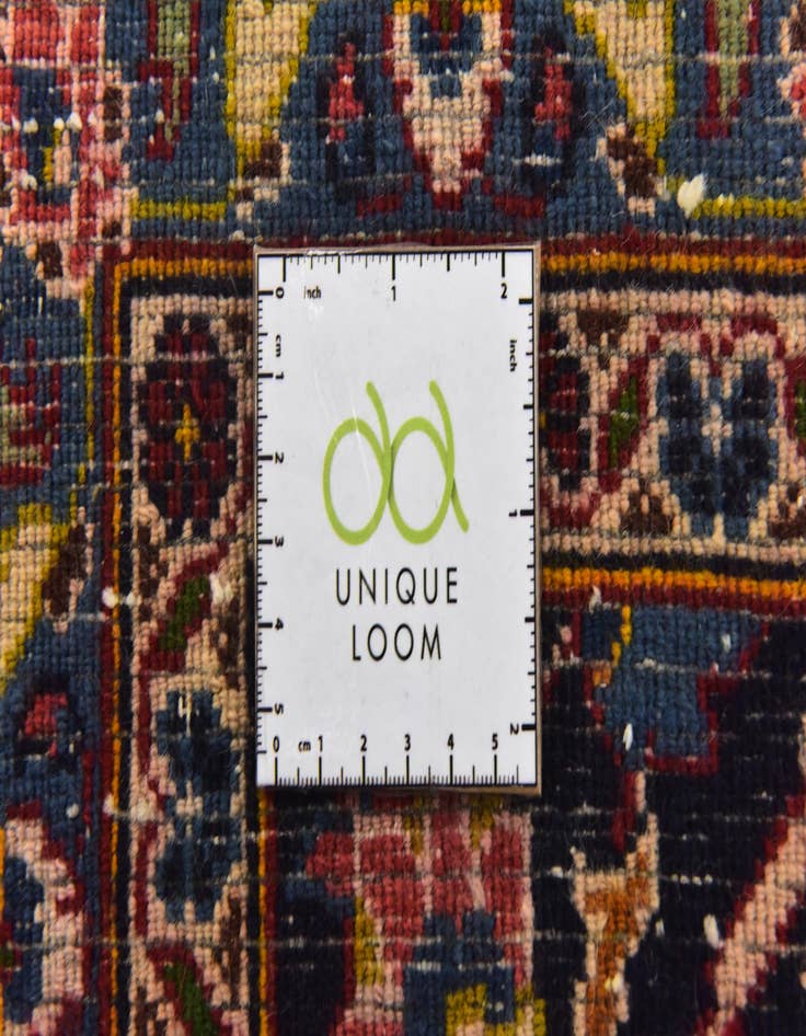 Detail image of 9' 10 x 12' 8 Hand Knotted Kashan Persian Wool Rug