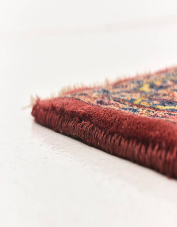 Detail image of 9' 10 x 12' 8 Hand Knotted Kashan Persian Wool Rug