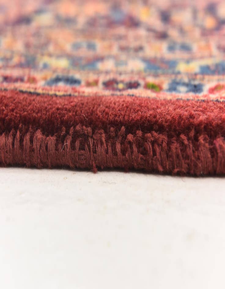 Detail image of 9' 10 x 12' 8 Hand Knotted Kashan Persian Wool Rug