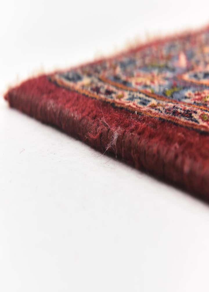 9' 9 x 12' 6 Hand Knotted Kashan Persian Wool Rug