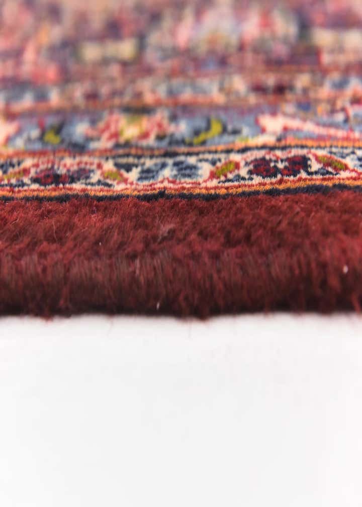 9' 9 x 12' 6 Hand Knotted Kashan Persian Wool Rug