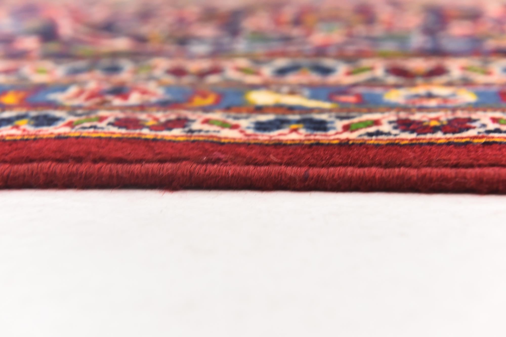 9' 10 x 13' 5 Hand Knotted Kashan Persian Wool Rug